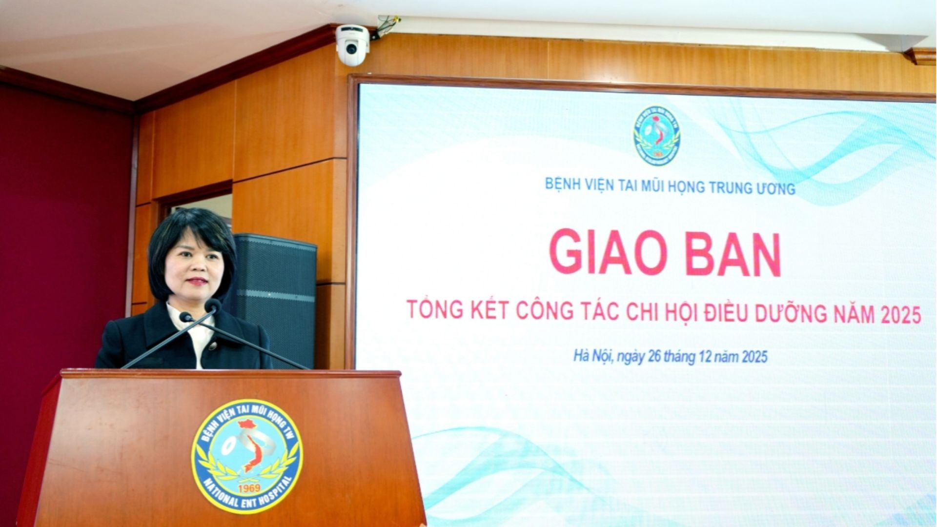 CHI HỘI ĐIỀU DƯỠNG BỆNH VIỆN TAI MŨI HỌNG TRUNG ƯƠNG TỔ CHỨC GIAO BAN CÔNG TÁC CHI HỘI NĂM 2025